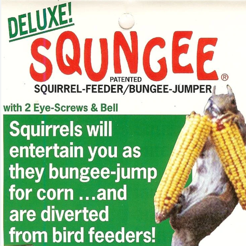 Deluxe Squngee Squirrel Corn Feeder