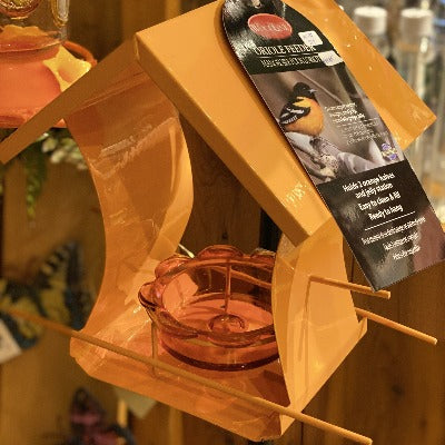 Oriole Feeder with Jelly Dish and Orange Holders